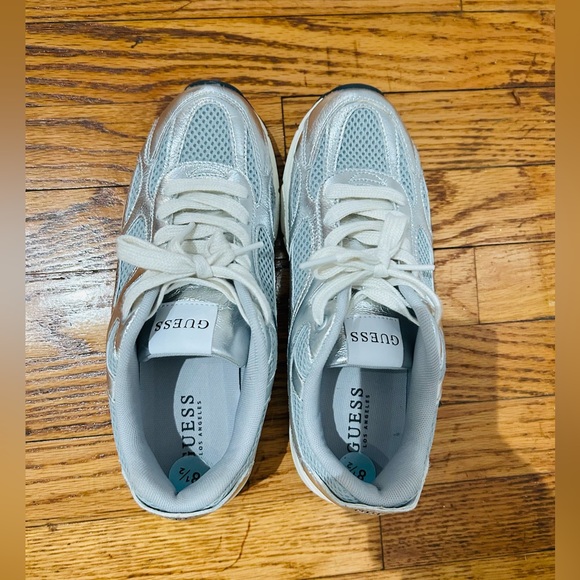 GUESS Silver Sneakers - Picture 2 of 9